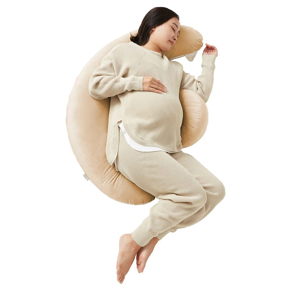 カーメイト BB802 エールべべ・ギュット4WAY マシュマロ パステルブラウン ailebebe carmate