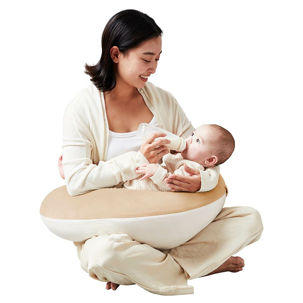 カーメイト BB802 エールべべ・ギュット4WAY マシュマロ パステルブラウン ailebebe carmate