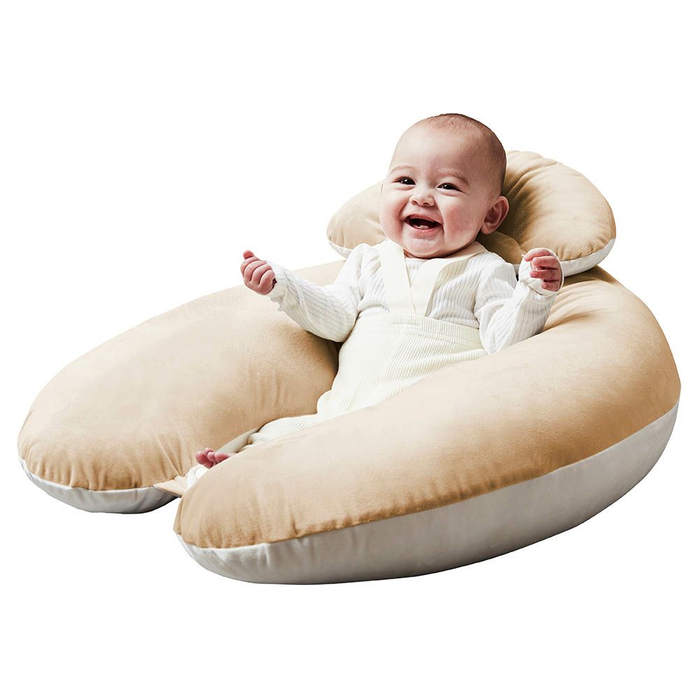 カーメイト BB802 エールべべ・ギュット4WAY マシュマロ パステルブラウン ailebebe carmate