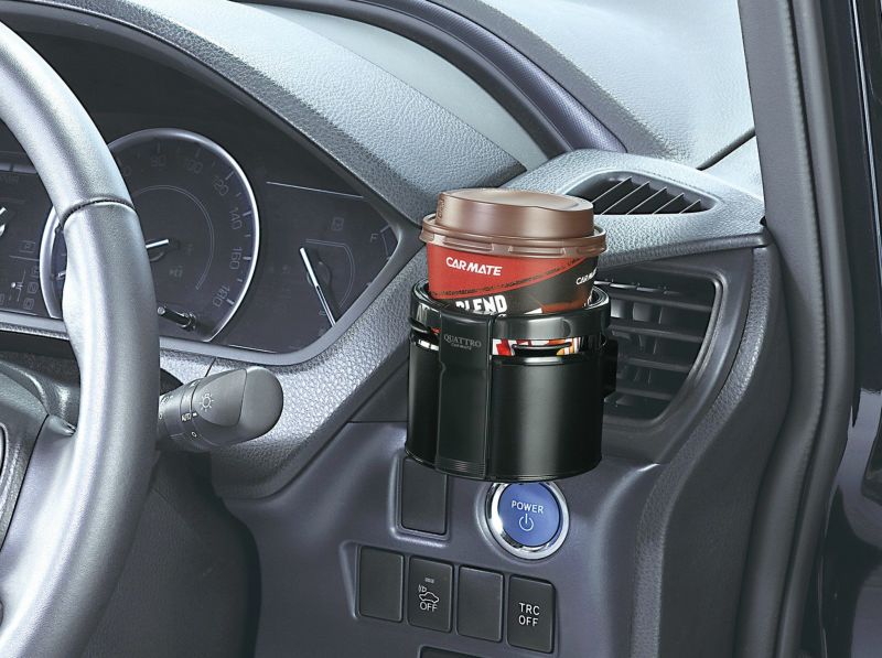 CZ395 ドリンクホルダー クワトロ ブラック | カーメイト 公式