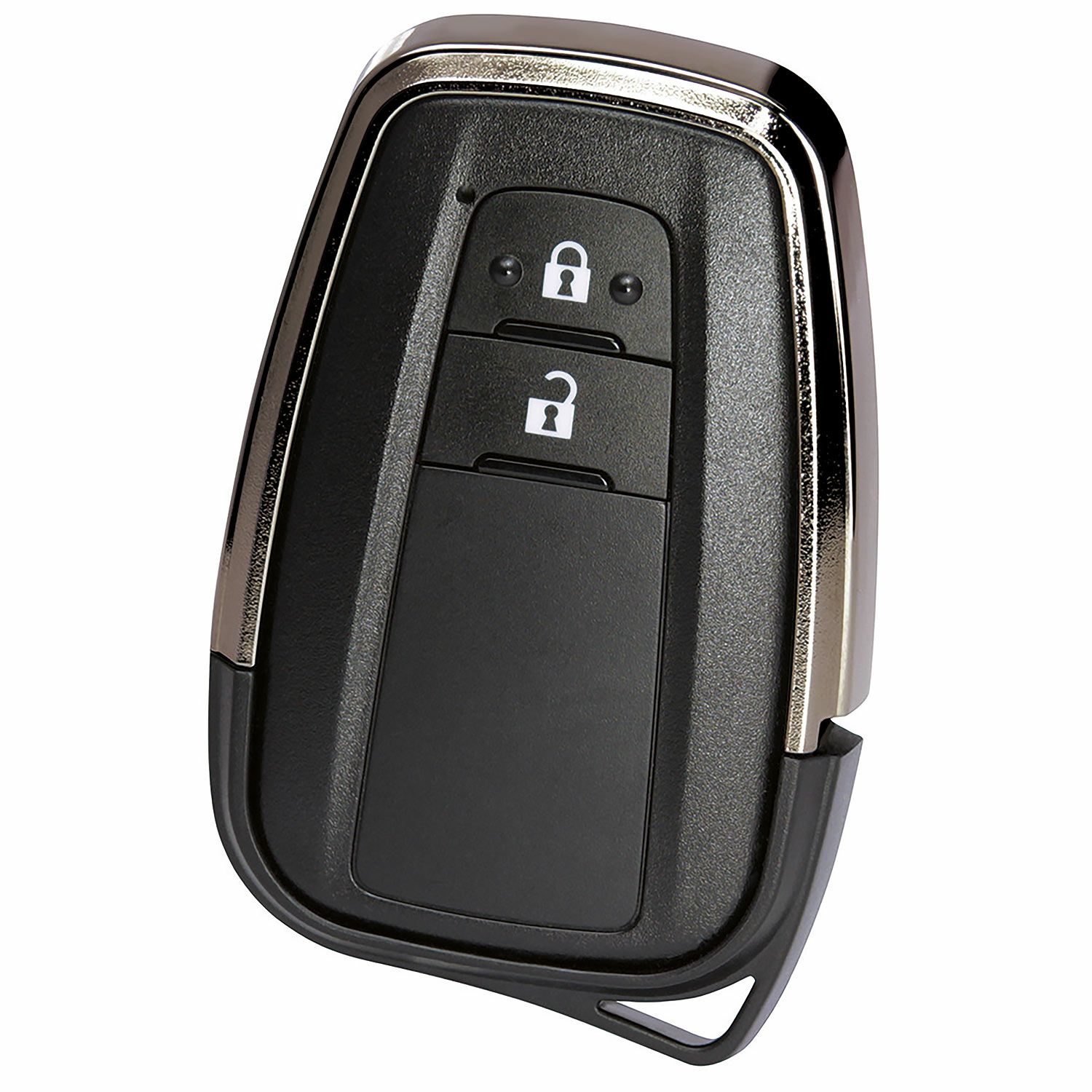 DZ488 キーカバー バンパータイプ トヨタF ブラックメッキ