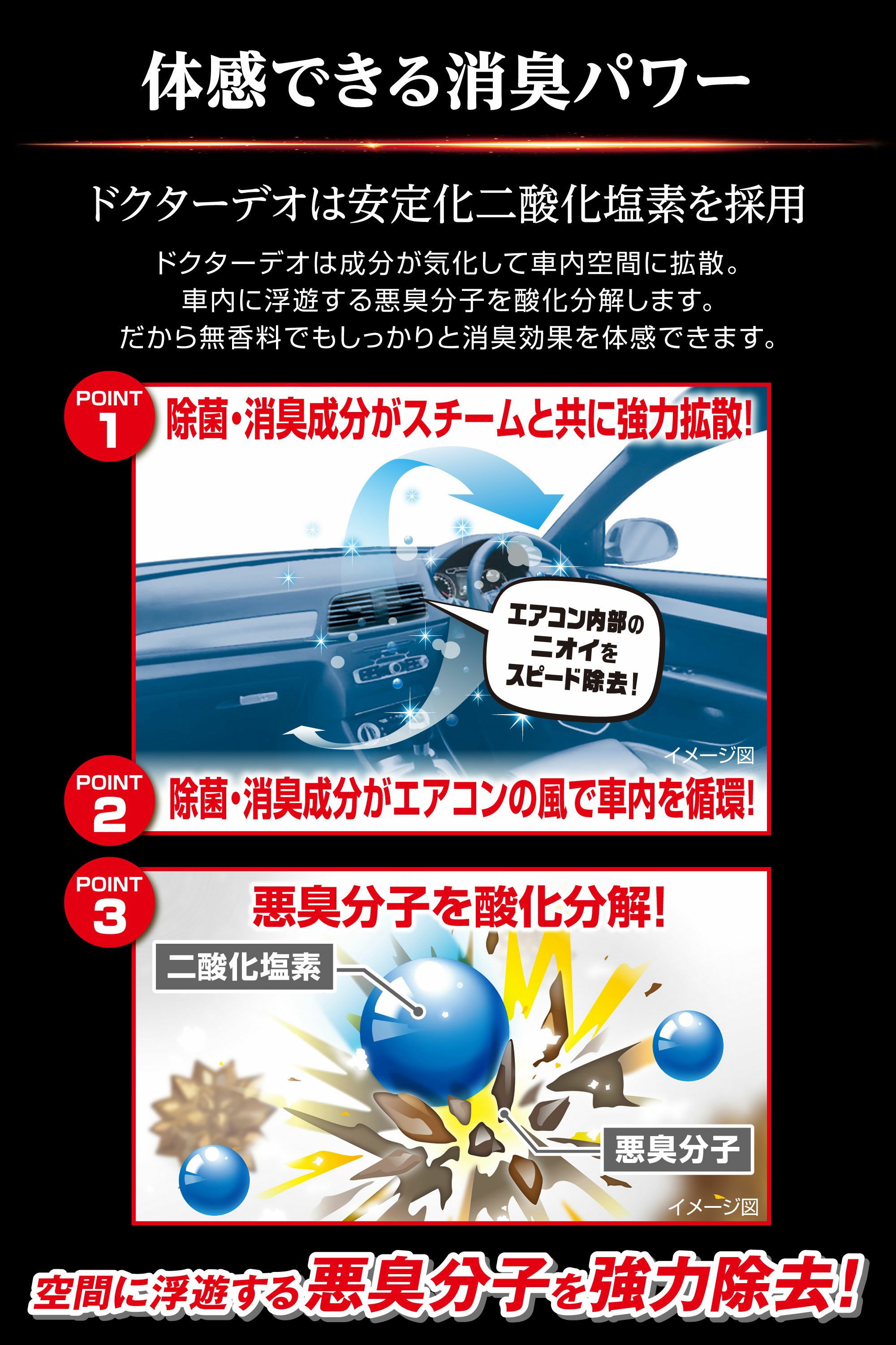 D234 ドクターデオプレミアム スチームタイプ 循環 無香 カーメイト 公式オンラインストア本店