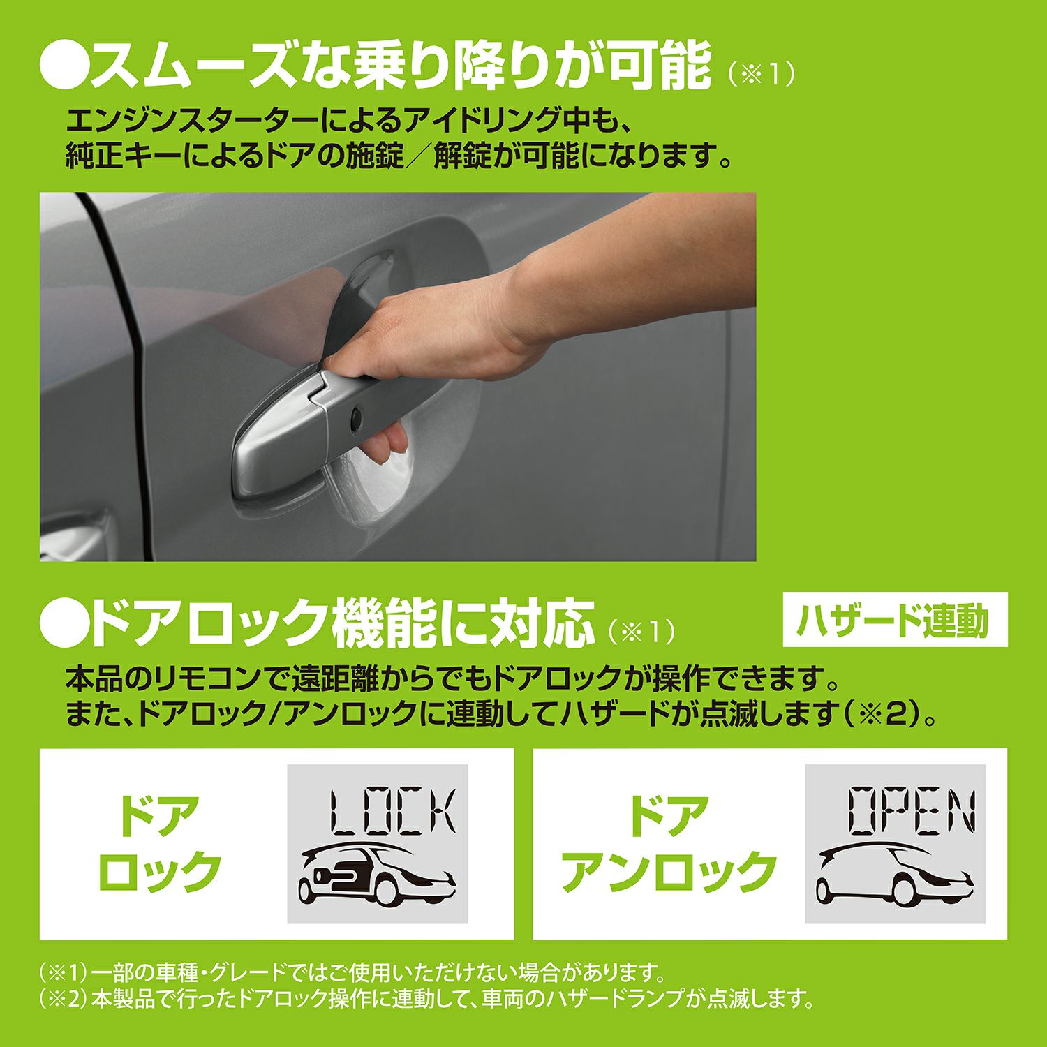 TE-W73HG リモコンエンジンスターターW73HG | カーメイト 公式 