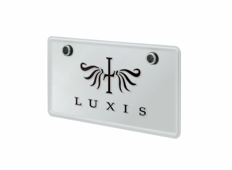 LS394 LUXIS ナンバーボルトキャップ カーボンルック LS394 LUXIS ナンバーボルトキャップ カーボンルック