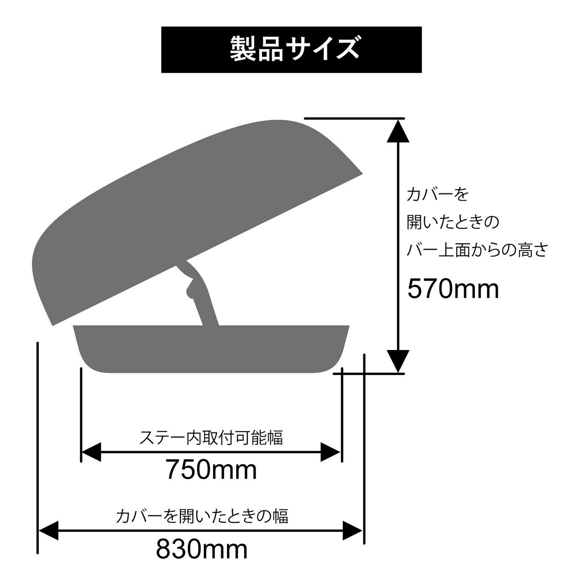 BRQ55WH イノールーフボックス 55 | カーメイト 公式オンラインストア本店