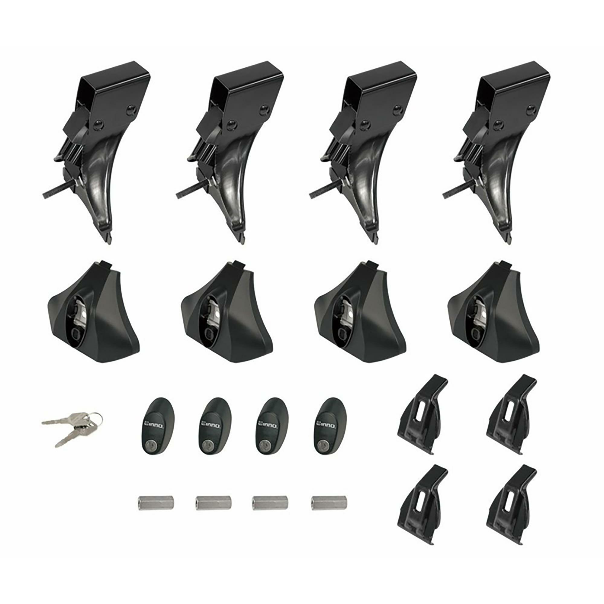 INLDK ローダウンドリップステーセットLDK ブラック標準ルーフ INLDK ローダウンドリップステーセットLDK ブラック | カーメイト 公式