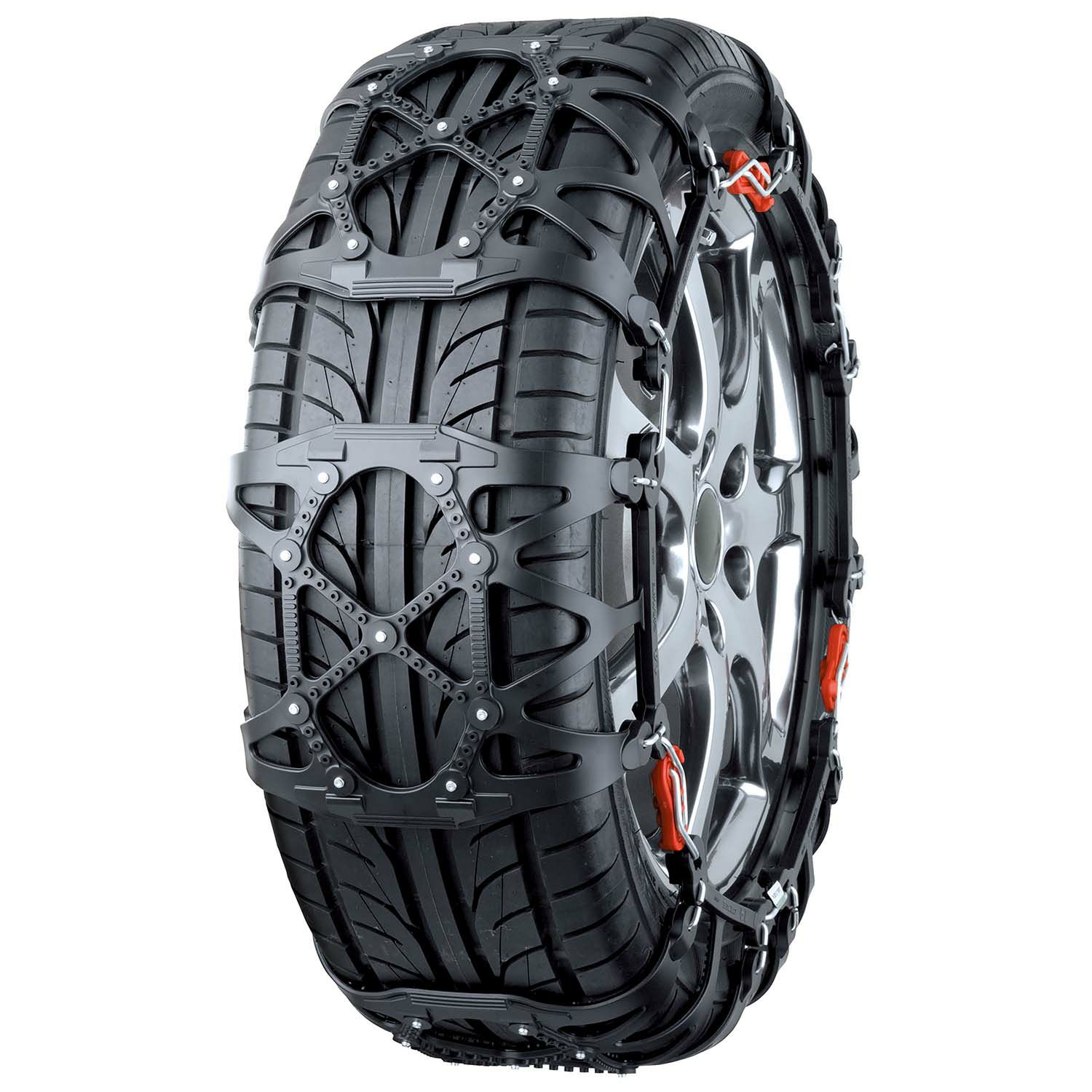 QE15 非金属タイヤチェーン バイアスロンクイックイージー (R80  