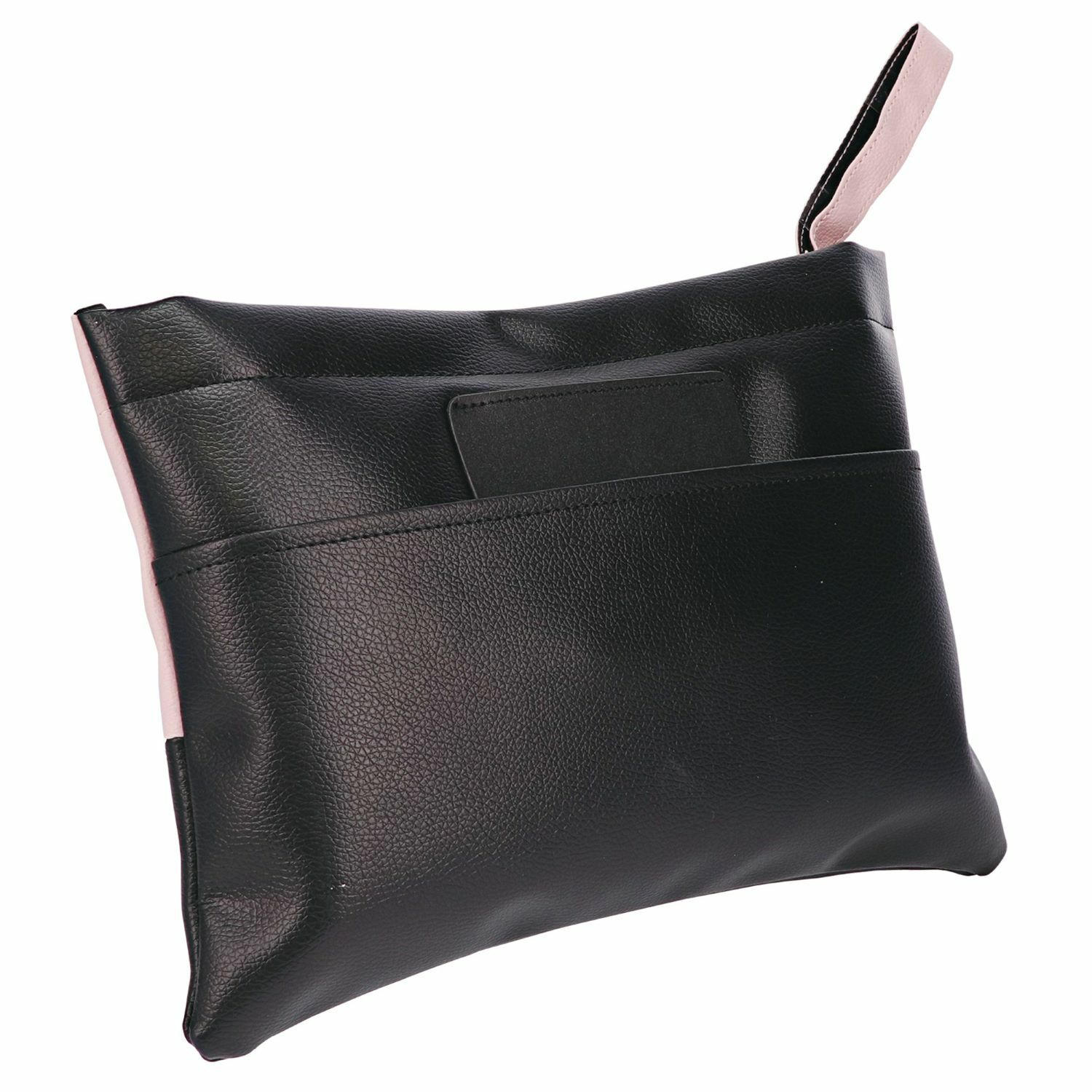 DZ324 ティシューケース クラッチバッグ FOR GIRLS ピンク×ブラック