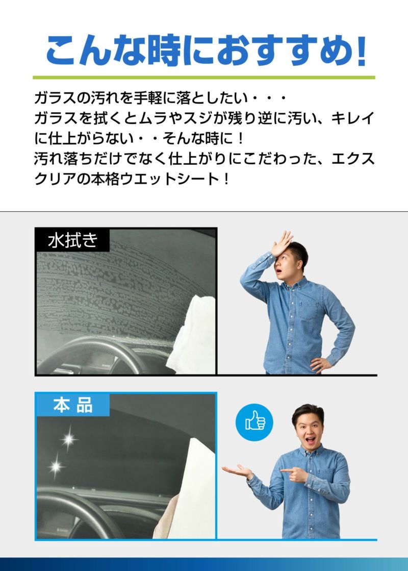 C130 エクスクリア 内窓用ウェットシート カーメイト 公式オンラインストア本店