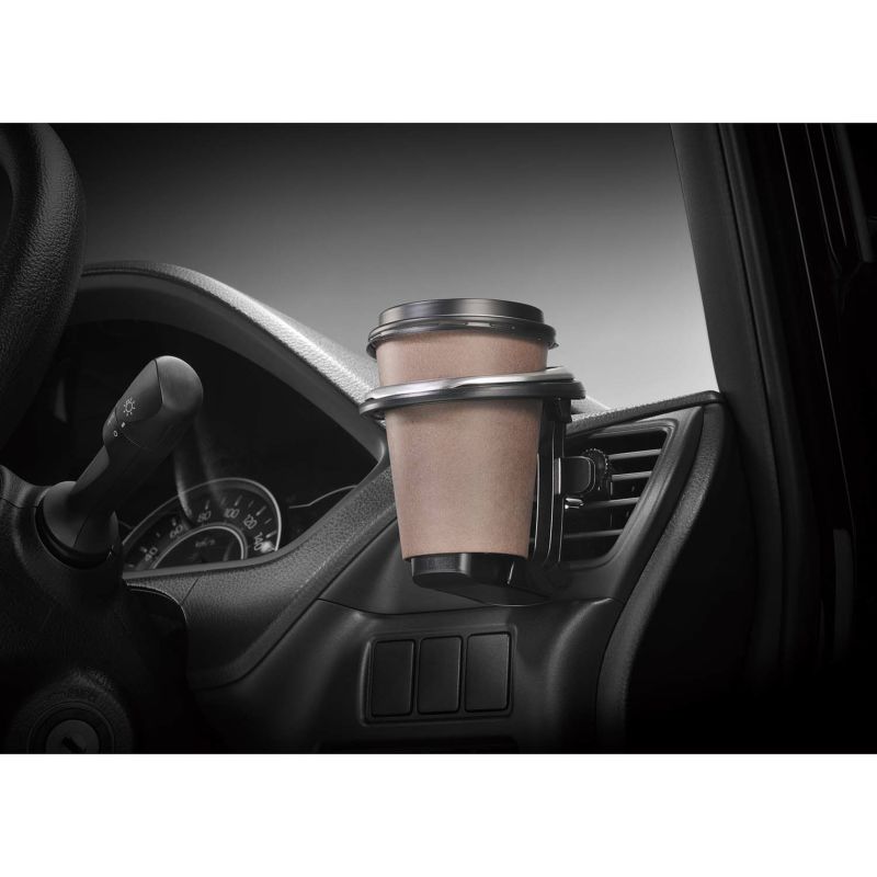 DZ530 ドリンクホルダー 折りたたみタイプSP シルバー | カーメイト