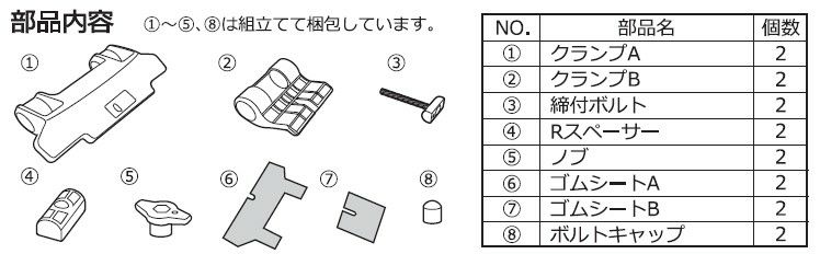 カーメイト イノー IF62 グリップアダプター inno carmate
