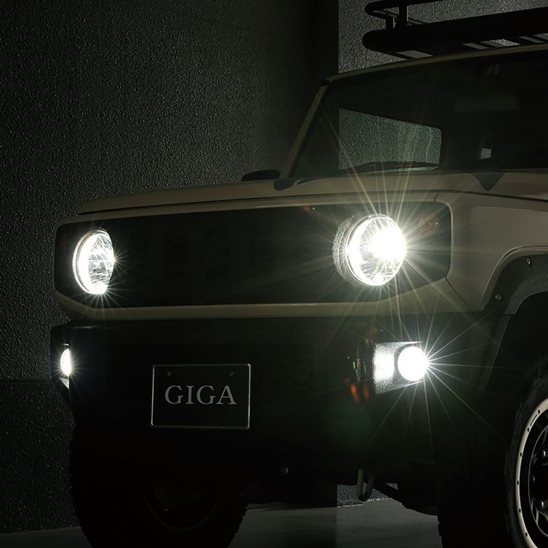 カーメイト GIGA 車用 LEDヘッドライト S7シリーズ 5000K 自然な白色光 H8 H9 H11 H16 BW557