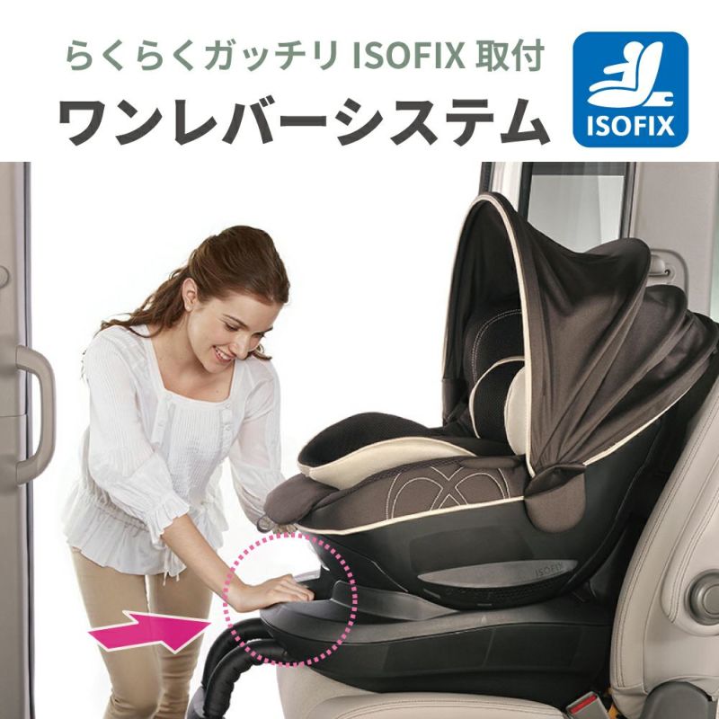 商品詳細美品　エールベベ クルット4i プレミアムii BF846  ISOFIX