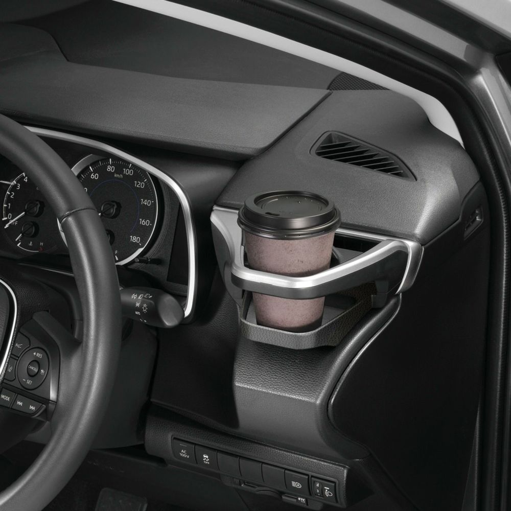 カーメイト NZ811 カローラ専用 ドリンクホルダー シルバー carmate