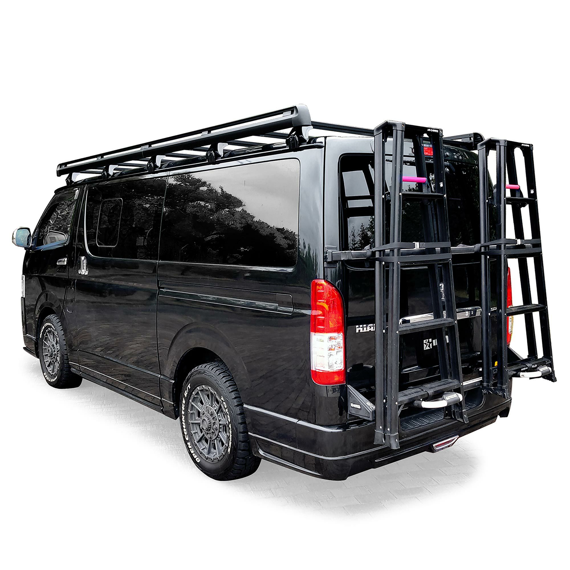 BU600 脚立／ハシゴ リアキャリア ハイエース専用 | カーメイト 公式