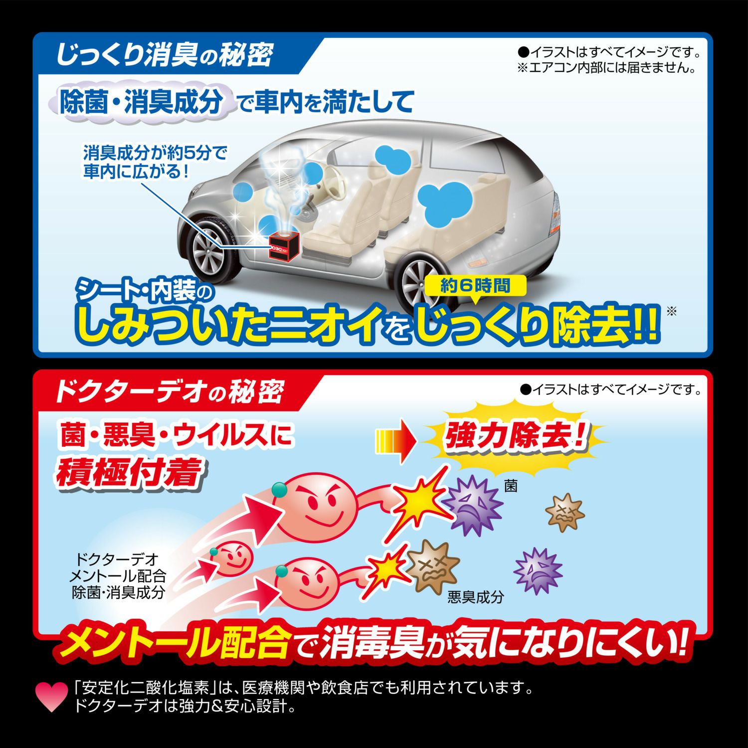 D263 ドクターデオ プレミアム スチームタイプ 浸透 メントール配合 カーメイト 公式オンラインストア本店