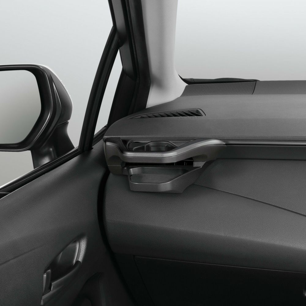 NZ828 カローラ専用 ドリンクホルダー 助手席用 スモークシルバー