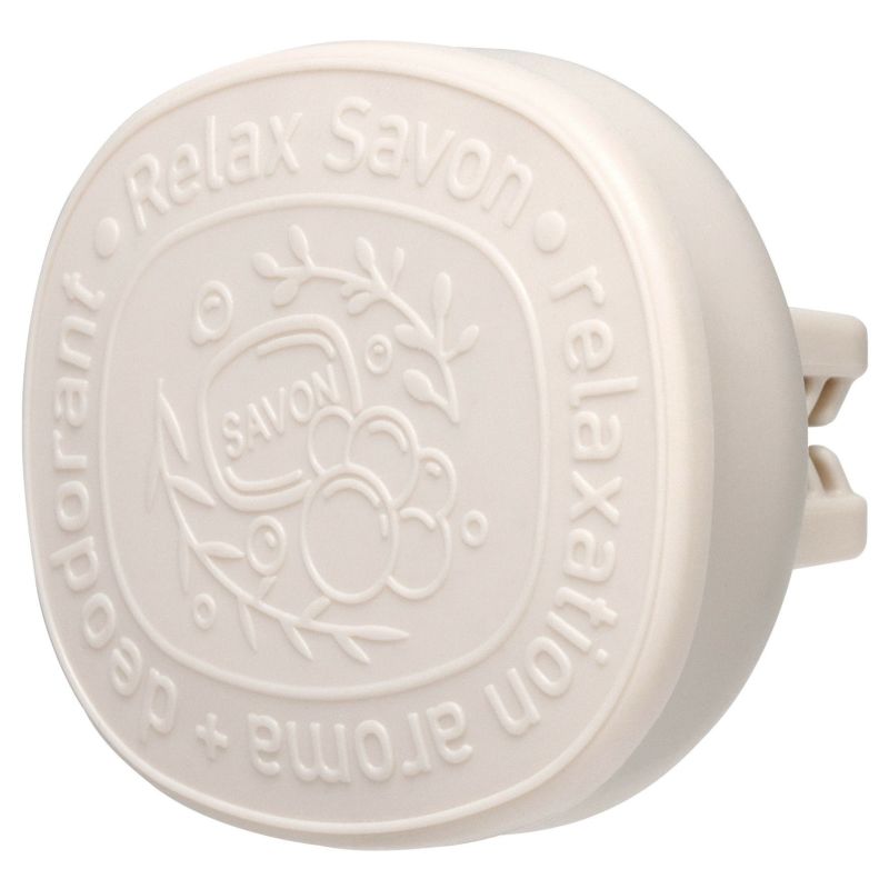 H1683 リラックスサボン クリップ ホワイトブーケサボン | カーメイト