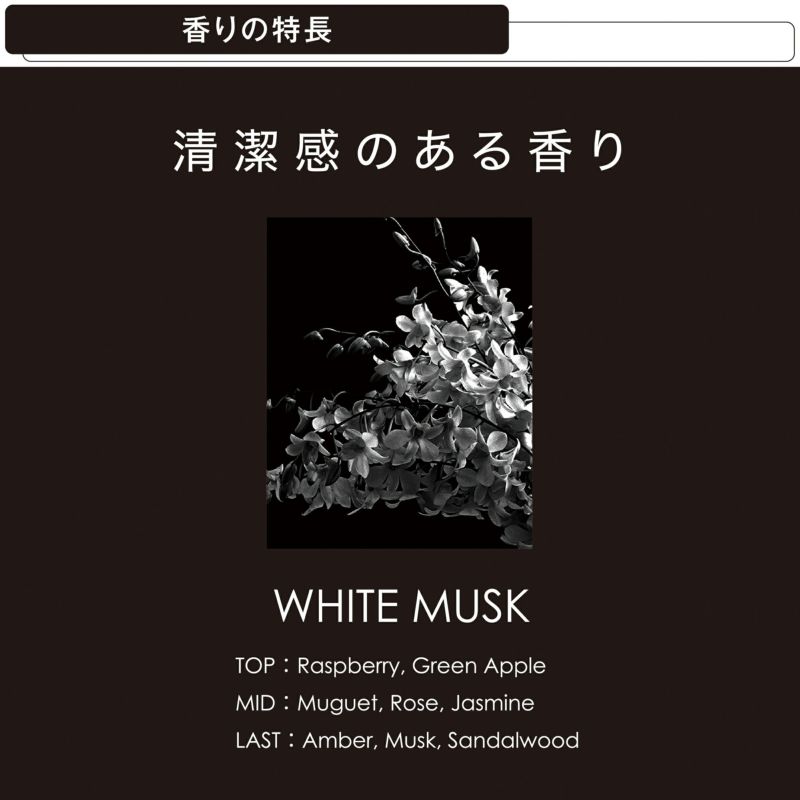 L2061 ビーブラック リキッド ホワイトムスク | カーメイト 公式