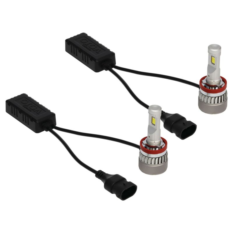 カーメイト(CARMATE) GIGA ギガ LED ヘッド u0026 フォグ バルブ S8シリーズ 6000K H8 / H9 / H11 / H16 / HB3 / HB4 / HIR2 車用 全光束 8000LM 3年保証 進化した照射性能 BW592