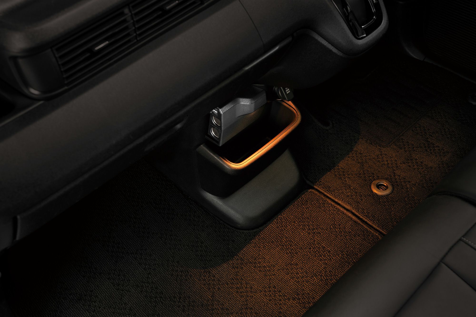 NZ273K N-BOX 専用 増設電源 ソケット & USBダウンライト付き