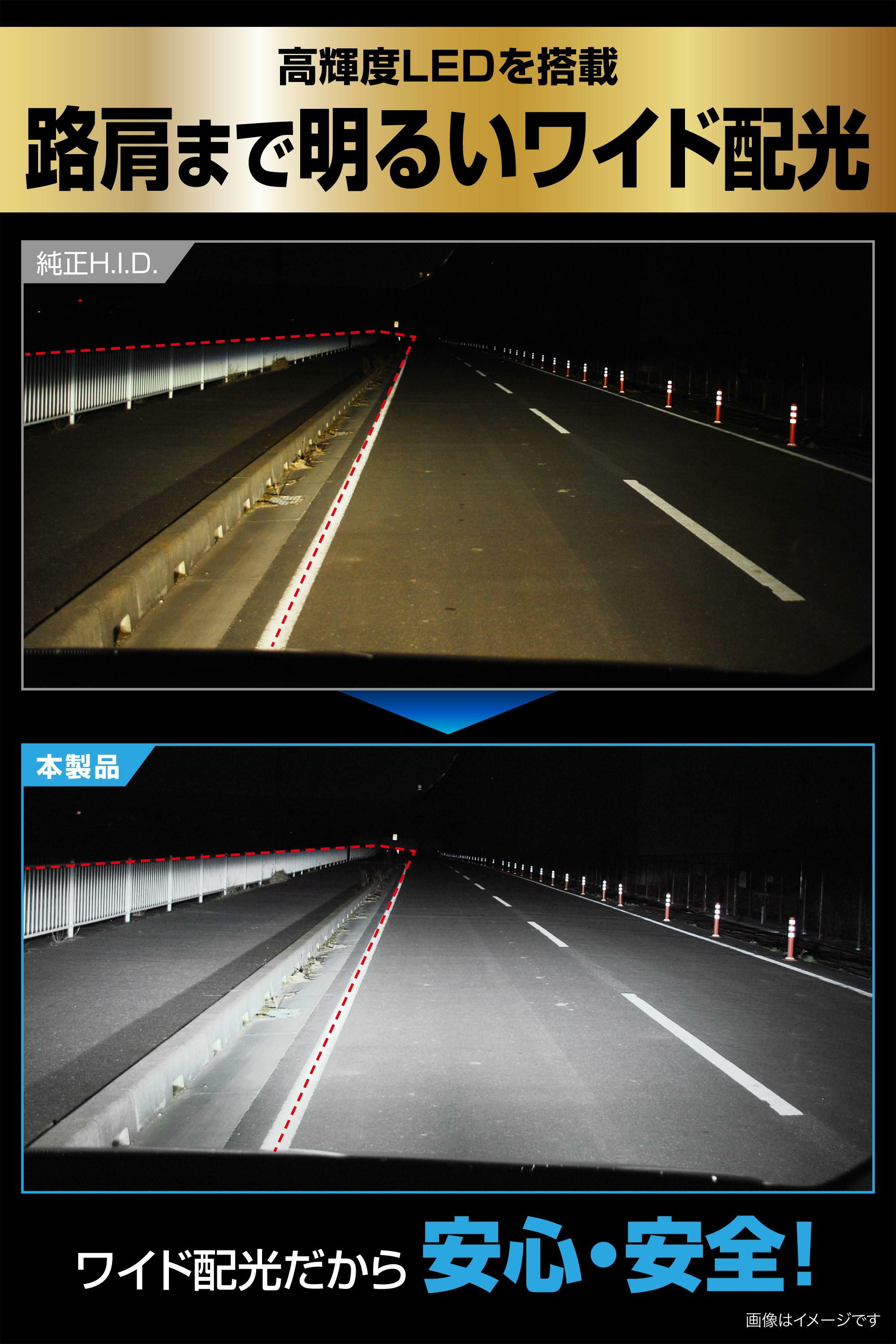 BW904 GIGA LEDヘッドバルブ D10 6000K D4S | カーメイト 公式