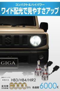 『1年保証』 BW5012 GIGA LEDヘッド&フォグバルブE8 6000K HB3/HB4/HIR2 記念グッズ