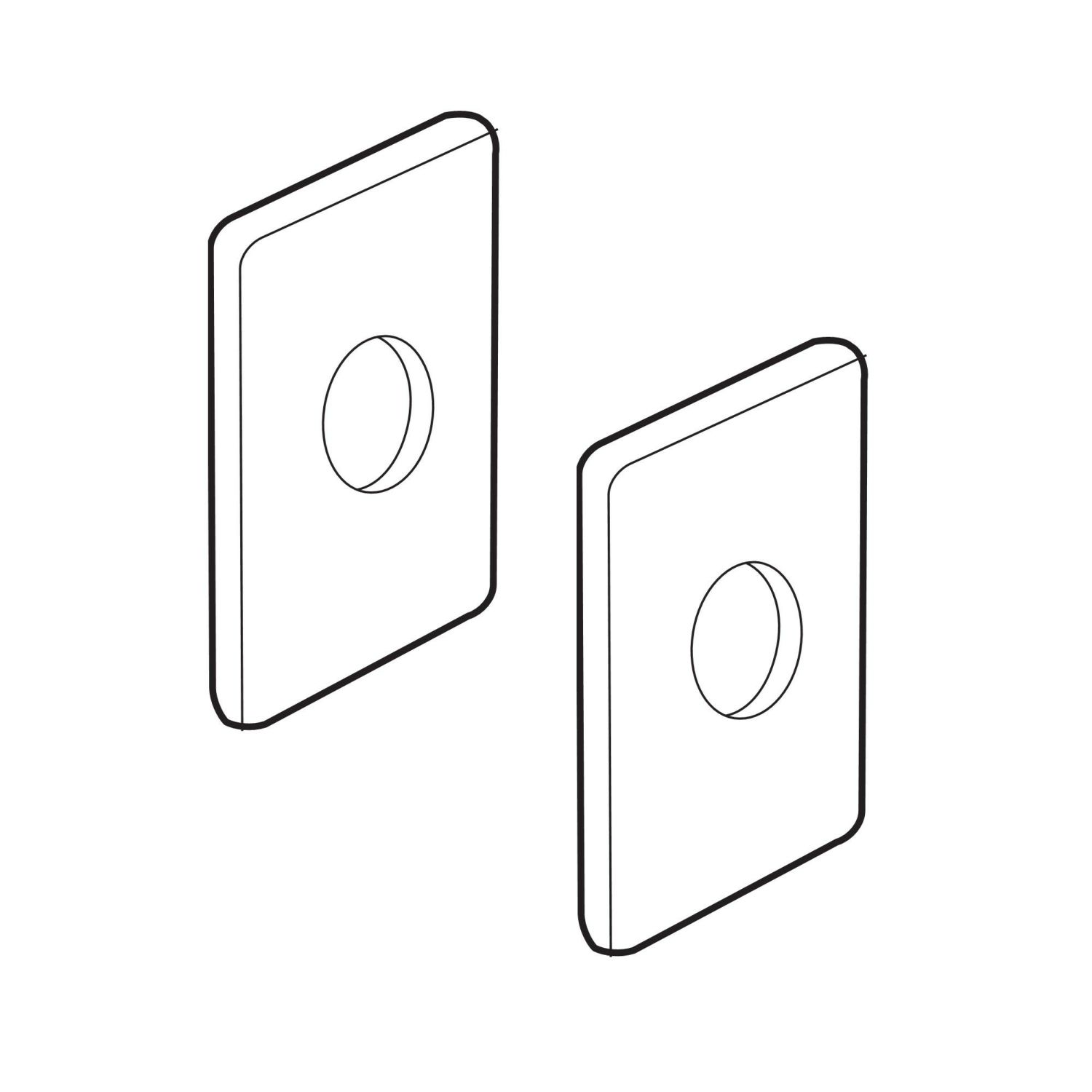ISP1197 補修パーツ フックプレート 2枚