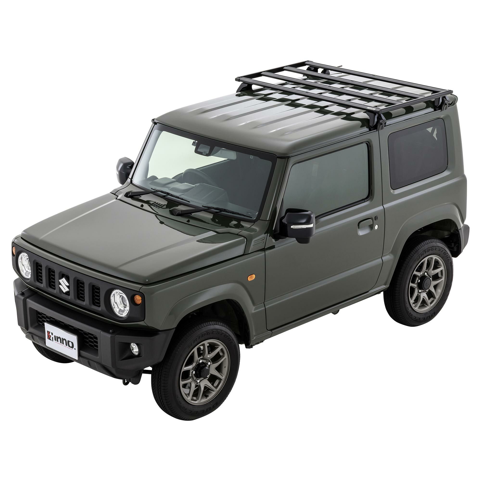 新製品]ジムニー専用 ベースキャリア＋デッキが一体化！INNOフラット