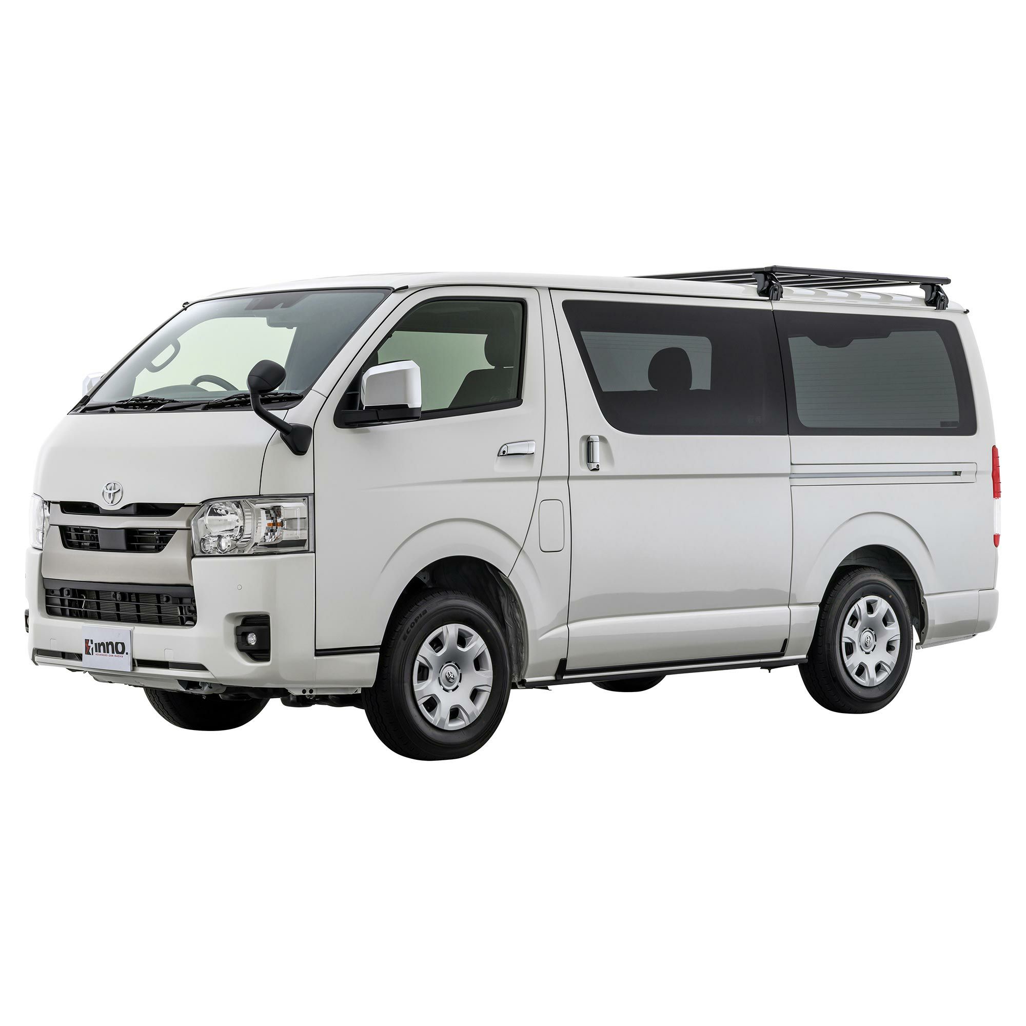 新製品]ハイエース専用 ベースキャリア＋デッキが一体化！INNOフラット